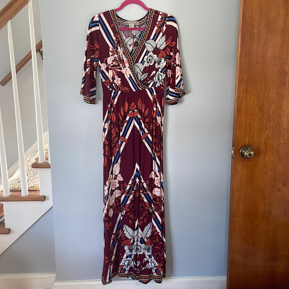 Loose fitting maxi dress